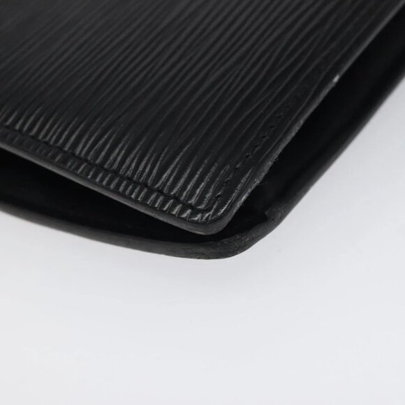 LOUIS VUITTON Epi Trousse Crete Pouch Black M48402 LV Auth 118247 - Picture 2 of 15